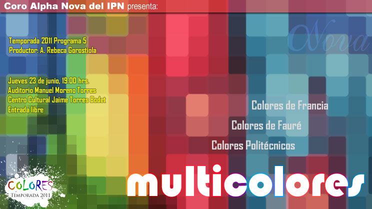 Multicolores (2011)